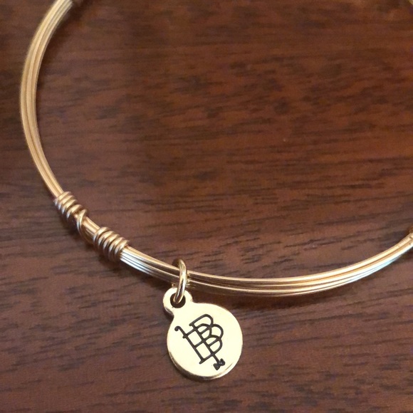 2. Bourbon & Bowties gold tone bangle bracelets - Picture 4 of 16